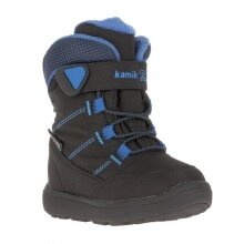 Kamik Winter Shoes Stance2 Waterproof, Breathable Black/Blue Kids