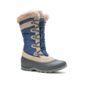 Kamik Winter Boots Snovalley 4 (Suede, Waterproof) Navy Blue/Brown Women