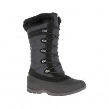 Kamik Winter Boots Snovalley 4 (Suede, Waterproof) Black Women