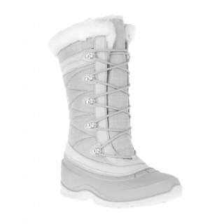 Kamik Winter Boots Snovalley 4 (Suede, Waterproof) Light Grey Women