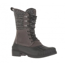 Kamik Winter Boots Sienna 2 (Leather, Waterproof) Charcoal Grey Women