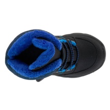 Kamik Winter Shoes Stance Black/Blue Kids (Size 22)