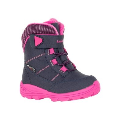 Kamik Winter Boots Stance navy blue/pink Kids