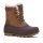 Kamik Winter Boots Lauren Low (Leather, Waterproof) - Made in Canada - Dark Brown Women