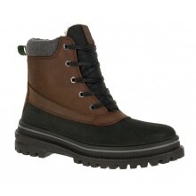 Kamik Winter Boots Tysong Leather Dark Brown Men