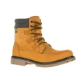 Kamik Winter Boots Takodam Nubuck Leather+Felt Collar Light Brown Men