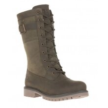 Kamik Winter Boots Rogue 10 (Suede, Waterproof) Khaki Green Women