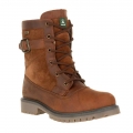 Kamik Winter Boots Rogue Mid (Suede, Waterproof) Cognac Brown Women