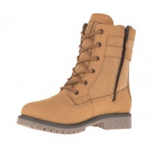 Kamik Winter Boots Rogue Mid (Suede, Waterproof) Tan Brown Women