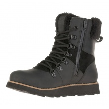 Kamik Winter Boots Ariel Flannel Suede/waterproof black Women