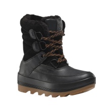 Kamik Celestem Winter Boots (Leather, Waterproof) Black Ladies