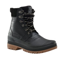 Kamik Hemlock Winter Boots (Leather, Waterproof) Black Men's