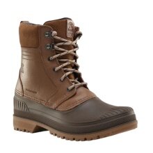 Kamik Hemlock Winter Boots (Leather, Waterproof) Brown Men's