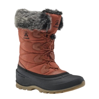 Kamik Winter Boots Momentum 3 (insulated, waterproof, seam-sealed) brick red ladies