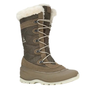 Kamik Winter Boots Snovalley 4 (Suede, waterproof) fossil brown ladies