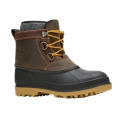 Kamik Winter Boots William LO (Leather, Waterproof) Dark Brown/Black Men's