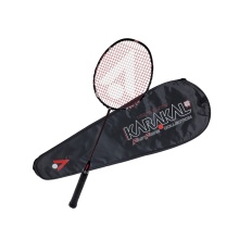 Karakal Badminton racket BN 60 FF (60g/very head heavy/very flexible) 2023 black - strung -