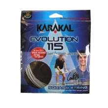 Karakal Squash String Evolution 115 silver 10m Set