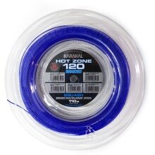 Karakal Squash String Hot Zone Braided 120 (Power+Control) 1.20mm blue 110m roll