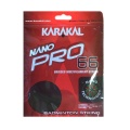 Karakal Badminton String Nano Pro 66 black 10m Set