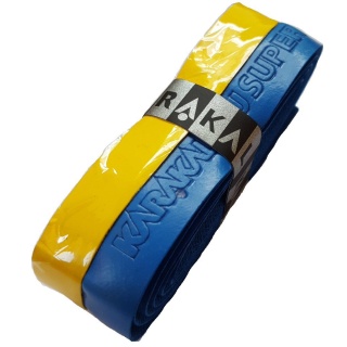 Karakal Base Tape PU Super Grip DUO 1.8mm yellow/blue - 1 piece