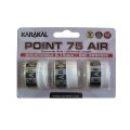 Karakal Overgrip Point Air 0.75mm white 3 pack