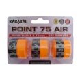 Karakal Overgrip Point Air 0.75mm orange 3-pack