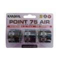 Karakal Overgrip Point Air 0.75mm black 3 pack