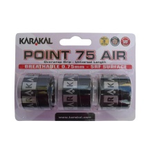 Karakal Overgrip Point Air 0.75mm black 3 pack