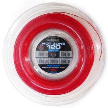 Karakal Squash String Hot Zone Braided 120 (Power+Control) red 220m roll