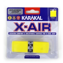 Karakal Base Grip X-Air (high sweat absorption) 1.6mm yellow - 1 piece