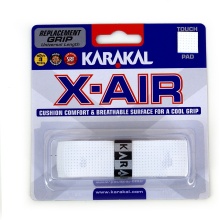 Karakal Base Grip X-Air (high sweat absorption) 1.6mm white - 1 piece