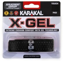 Karakal Base Grip X-Gel (Shock absorption, smooth perforated) 2.2mm black