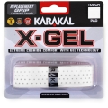 Karakal Base Grip X-Gel (Shock absorption, smooth perforated) 2.2mm white