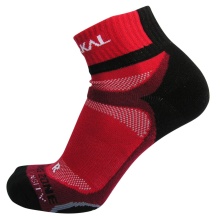 Karakal Indoorsocke X4 Ankle red/black - 1 Pair