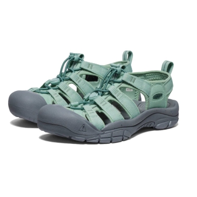 Keen Sandal Newport H2 (quick-drying, quick-lacing system with Velcro closure) granite green Women