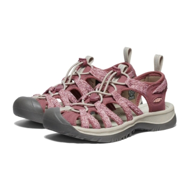 Keen Sandal Whisper (waterproof, quick lace system, for light hikes) rose/violet Women