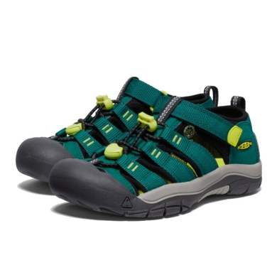 Keen Sandal Newport H2 (quick-drying, quick-lacing system with Velcro fastener) teal green Children