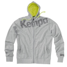 Kempa Core Grey Men's Hooded Jacket