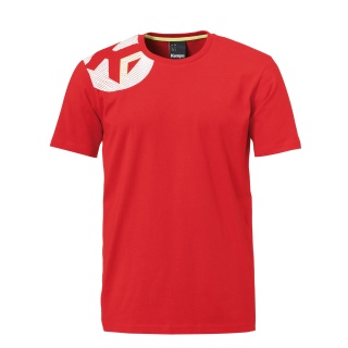 Kempa Sport T-shirt Core 2.0 Basic (100% Cotton) Red Men