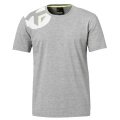 Kempa Sport T-shirt Core 2.0 Basic (100% Cotton) Grey Men