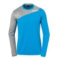 Kempa Sport Long Sleeve Shirt Core 2.0 (100% Polyester) Light Blue Men