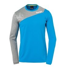 Kempa Sport Long Sleeve Shirt Core 2.0 (100% Polyester) Light Blue Men