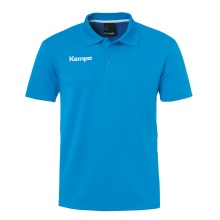 Kempa Sport Polo Poly (100% Polyester) light blue Men