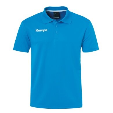 Kempa Sport Polo Poly (100% Polyester) light blue Men