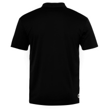 Kempa Sport Polo Poly (100% Polyester) black Men