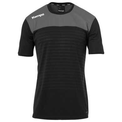 Kempa Sport Jersey Emotion 2.0 (100% Polyester) black/anthracite Men