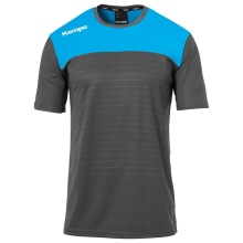 Kempa Sport Jersey Emotion 2.0 (100% Polyester) anthracite/kempablue Men