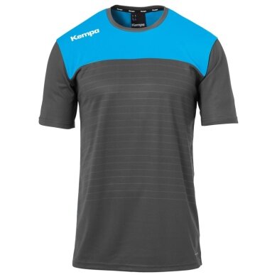 Kempa Sport Jersey Emotion 2.0 (100% Polyester) anthracite/kempablue Men