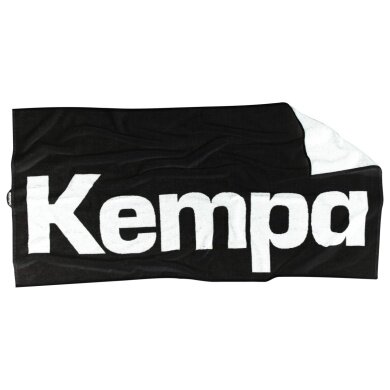 Kempa Towel (100% Cotton) Kempa Logo black/white 140x72cm